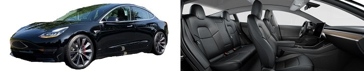Business Limousine Tesla Model3 Performance