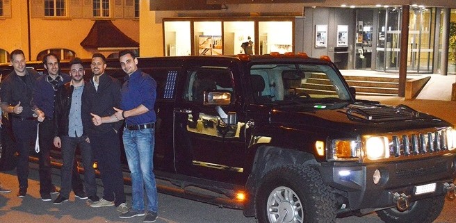 Brunos Geburtstags Hummer Limo