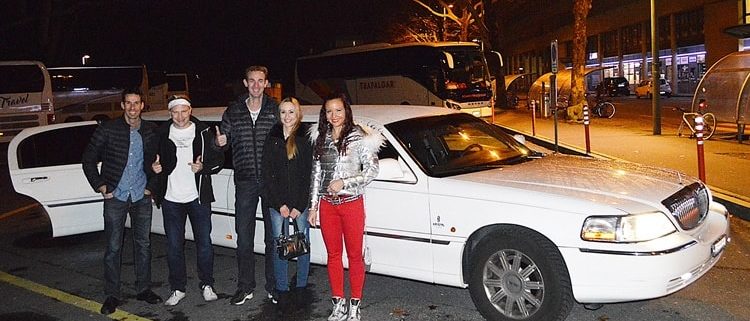 Weihnachtsfahrt ins Tessin mit Stretchlimousine