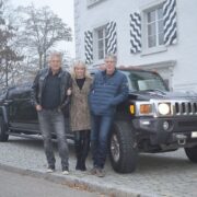 Pensionierung mit Hummer Limo wie eine Prinzessin