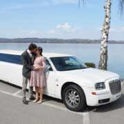 Morris und Nadine Hochzeit Limousine