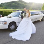 Roger und Stefanies Hochzeit Limousine