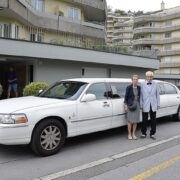 Lou und Klaras 60 Hochzeitstag Limo Fahrt