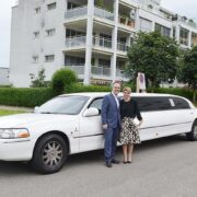 Irene & Domenicos Hochzeitstag mit der Limousine