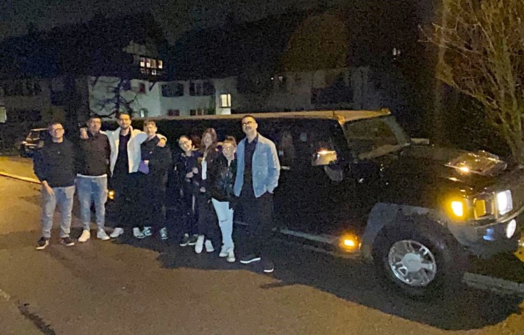 Carlos Geburtstag Stretch Limousine