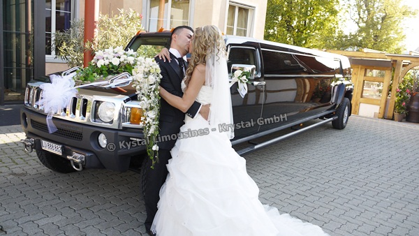 Limousine zur Hochzeit