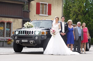 professionelle-hochzeitslimousine