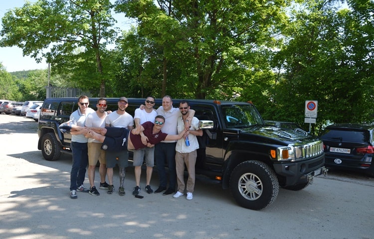 limousine-am-poltertag-fuer-thomsen
