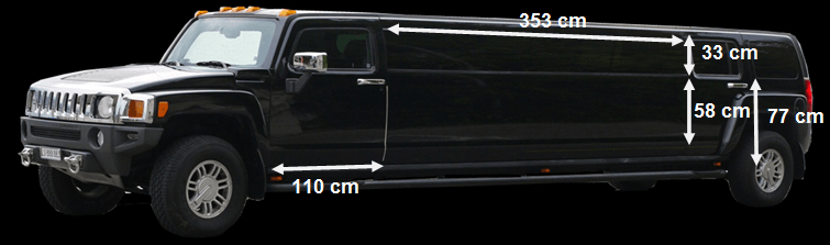 Technische Daten von Stretchlimousinen bei Krystal Limousinens